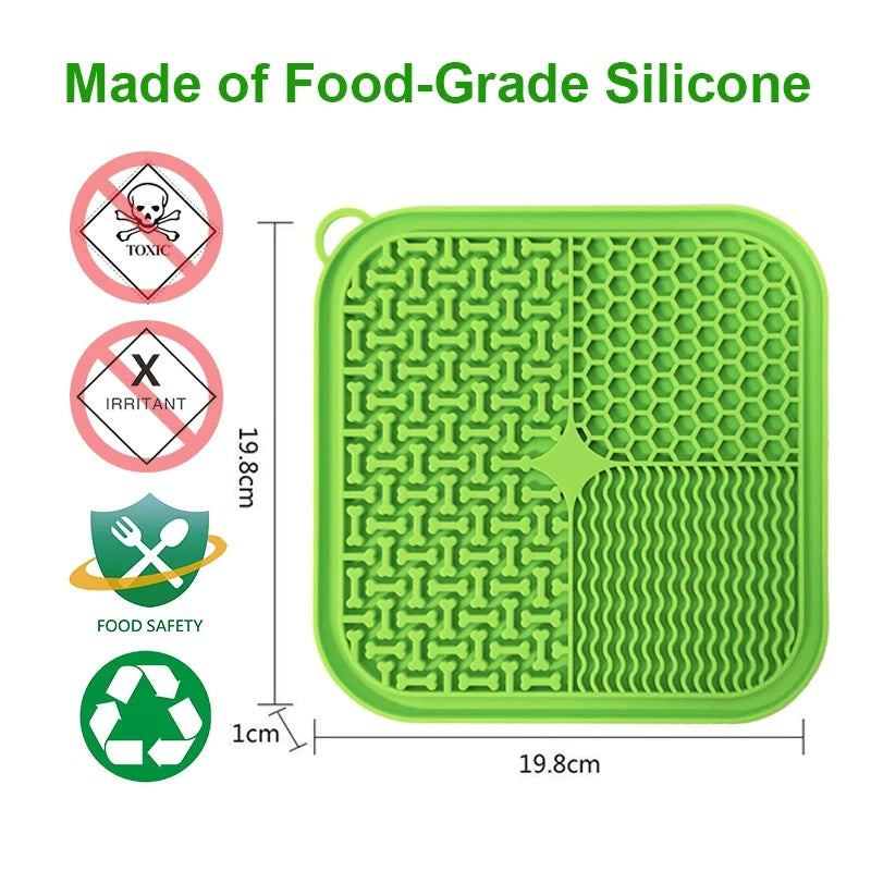Textured Pet Lick Mat with Suction Cups – product image 6