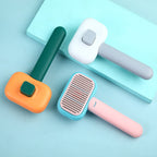 Self-Cleaning Pet Grooming Brush – product image 2
