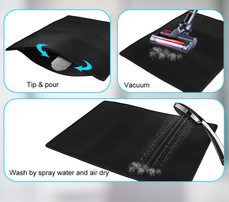 Honeycomb Cat Litter Trapping Mat – product image 2