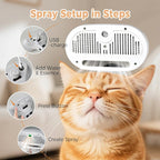 3-in-1 Pet Mist Grooming Brush – product image 3