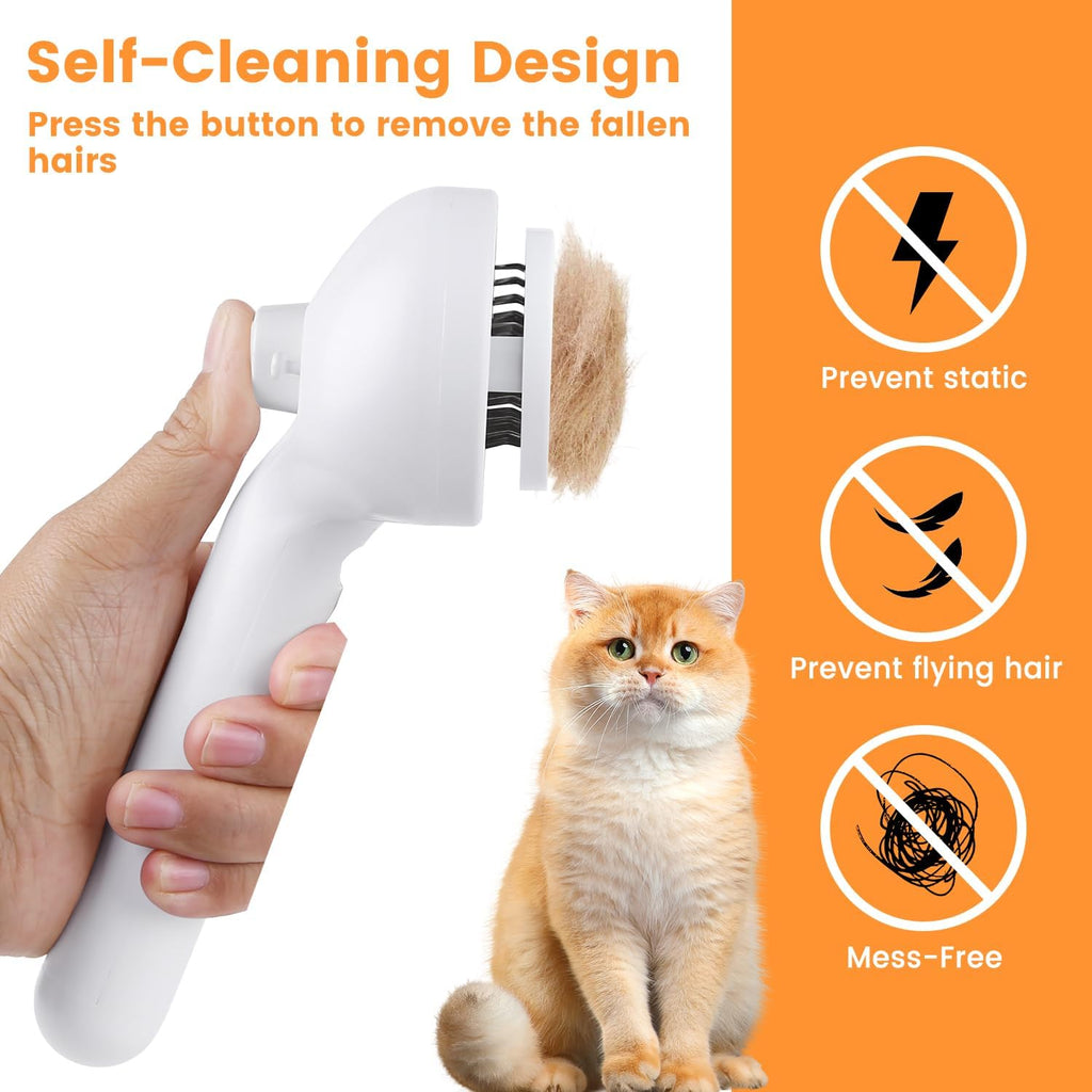 3-in-1 Pet Mist Grooming Brush – product image 6